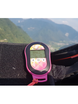 SkyBean SkyDrop Vario Lightest GPS Variometer Paragliding Hang Gliding Orange